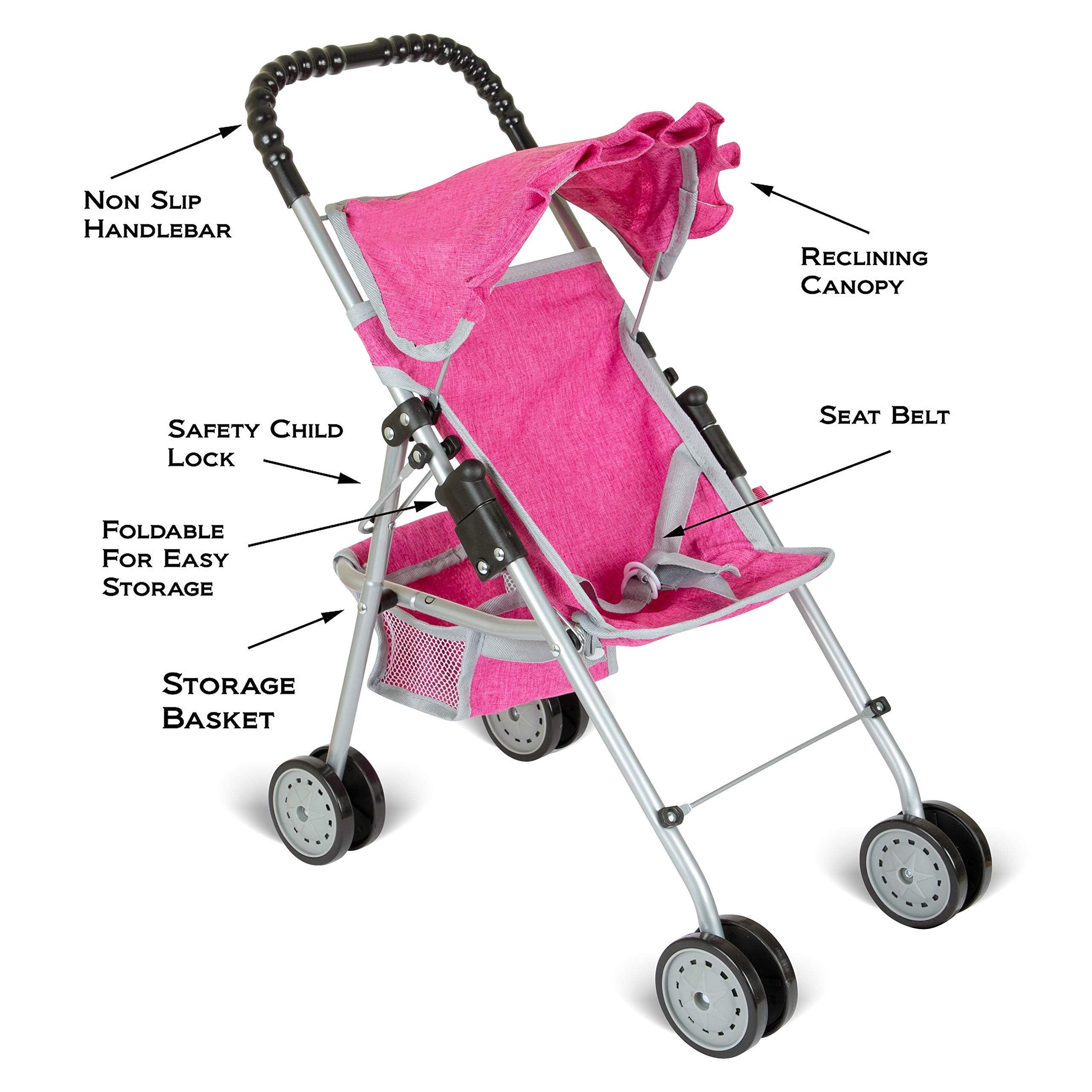 Fash N Kolor gift-ready doll stroller suitable for birthdays
