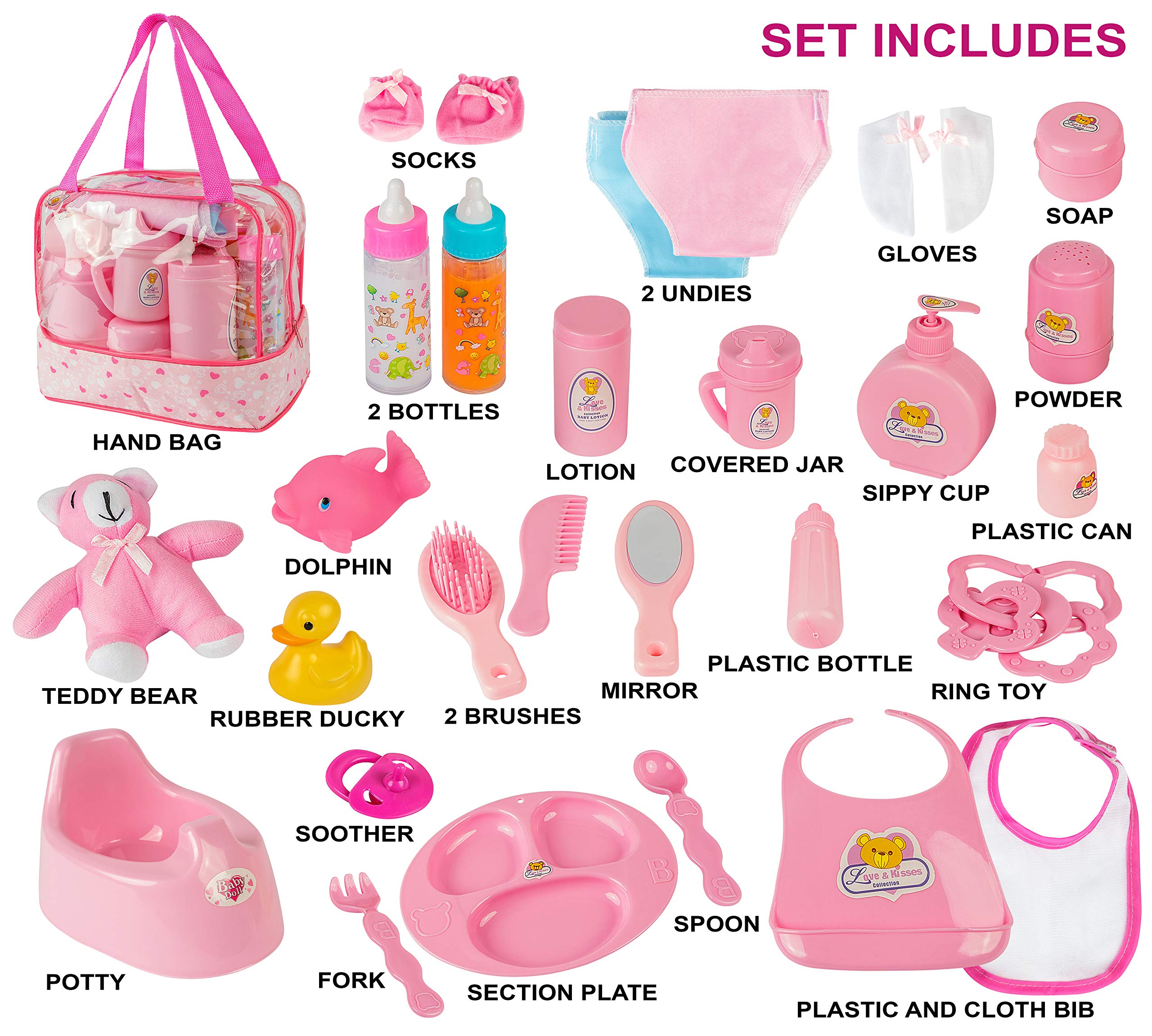 fash n kolor My Sweet Baby colorful bottles foster pretend meals and storytelling