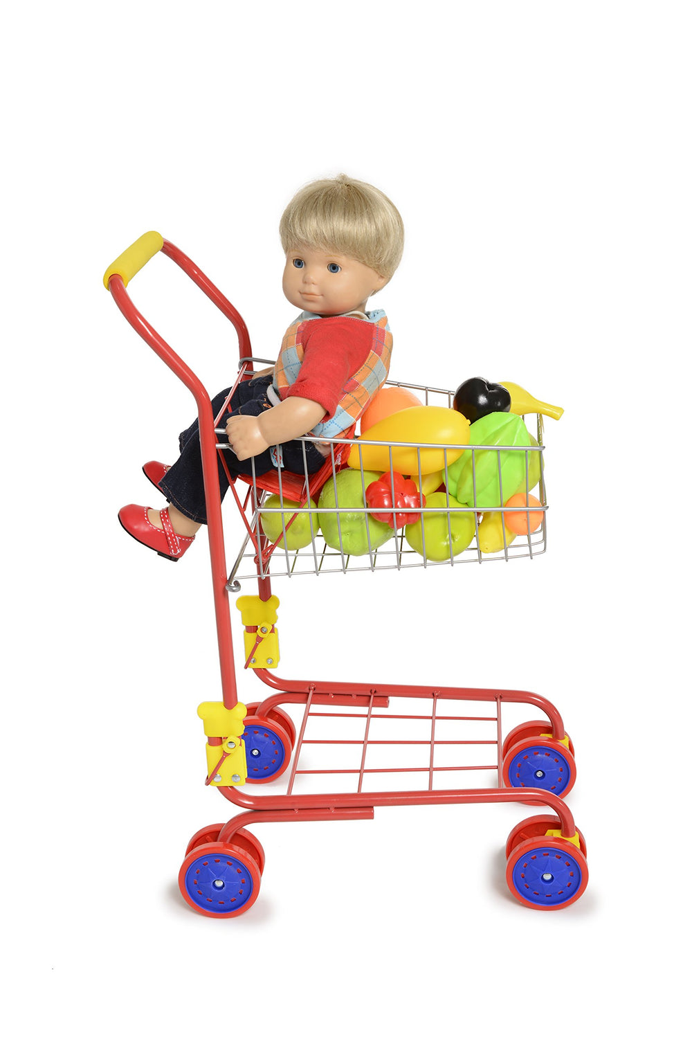 Fash N Kolor 36-piece pretend food set enhances sorting and counting play