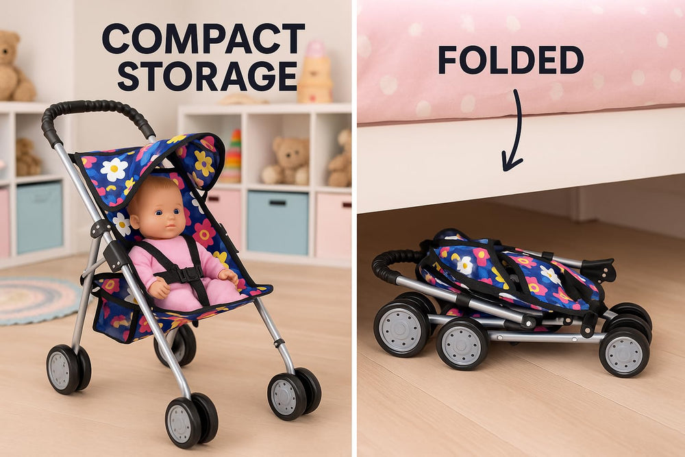Fash N Kolor removable seat simplifies washing after playtime.