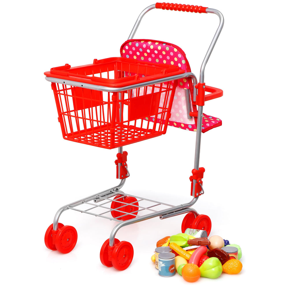Fash N Kolor push cart rolling wheels enable easy maneuvering for kids