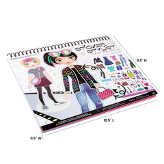 Fashion Angels on-the-go travel case for a compact fashion studio.