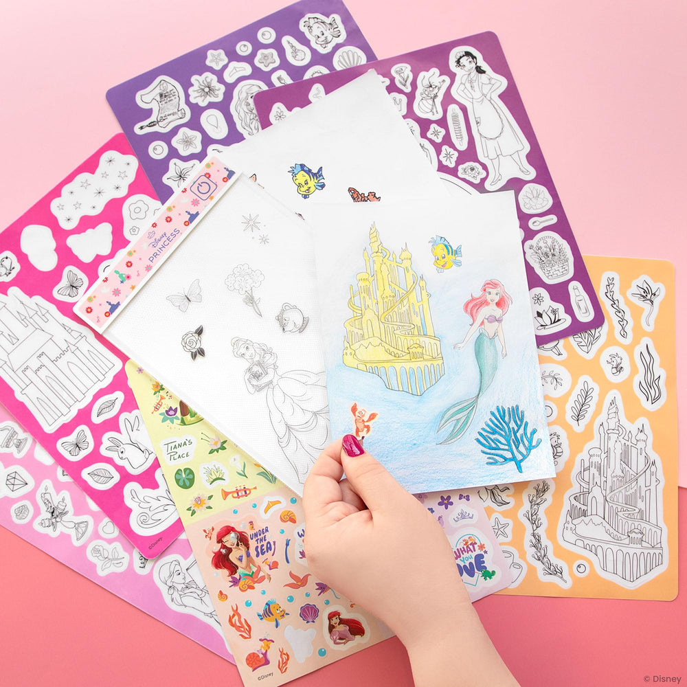 Fashion Angels Disney Princess portable sketchpad 6x9 for on the go creativity.