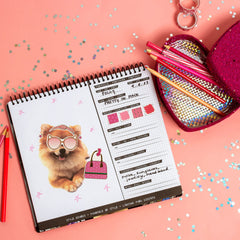 Fashion Angels Pet Fashion Sticker Stylist sticker sheet 02 adds sparkle and character to designs