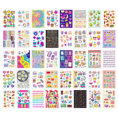 Fashion Angels creativity boosters for notebooks, laptops, and planners.