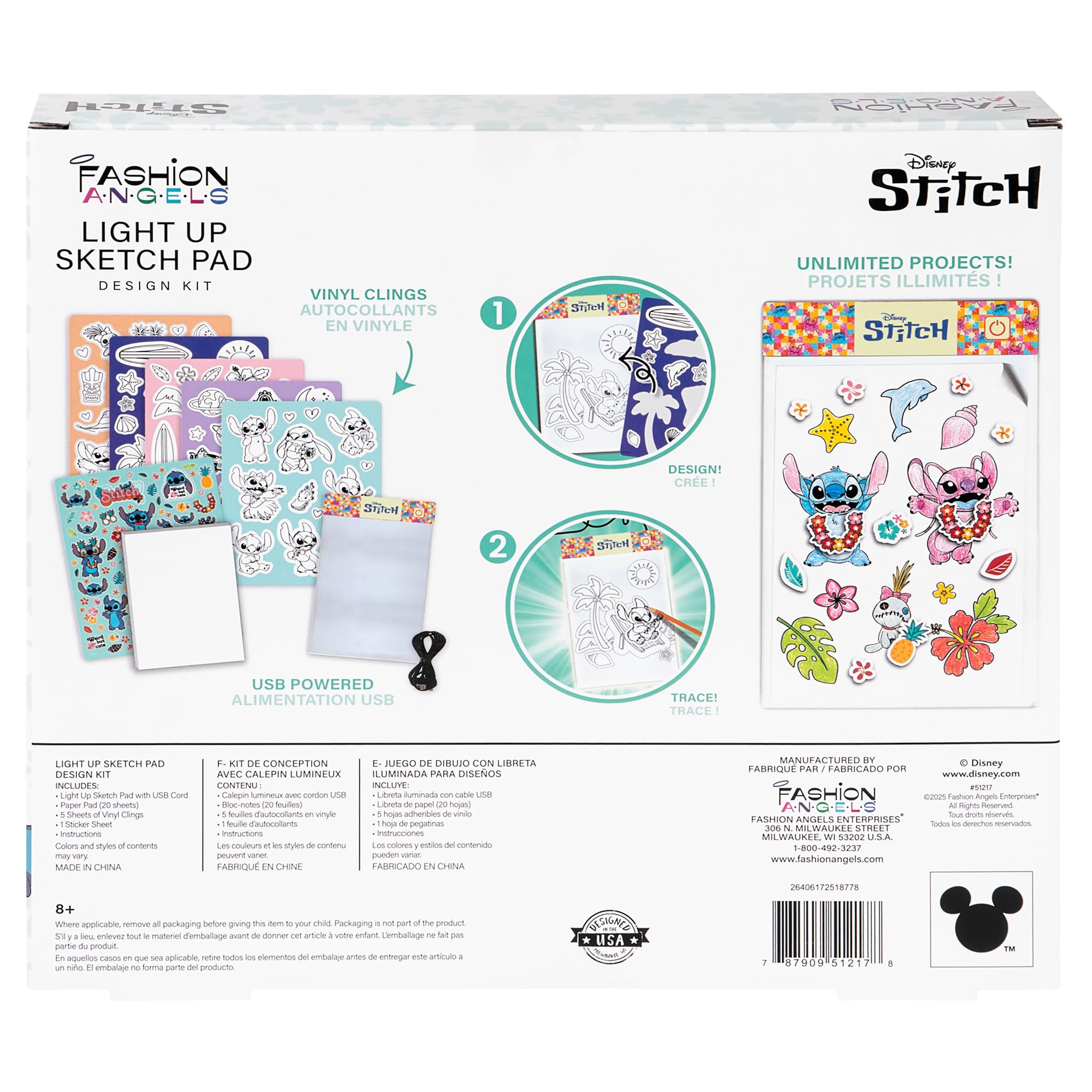 Versatile tween arts and crafts kit for vacations and creativity.