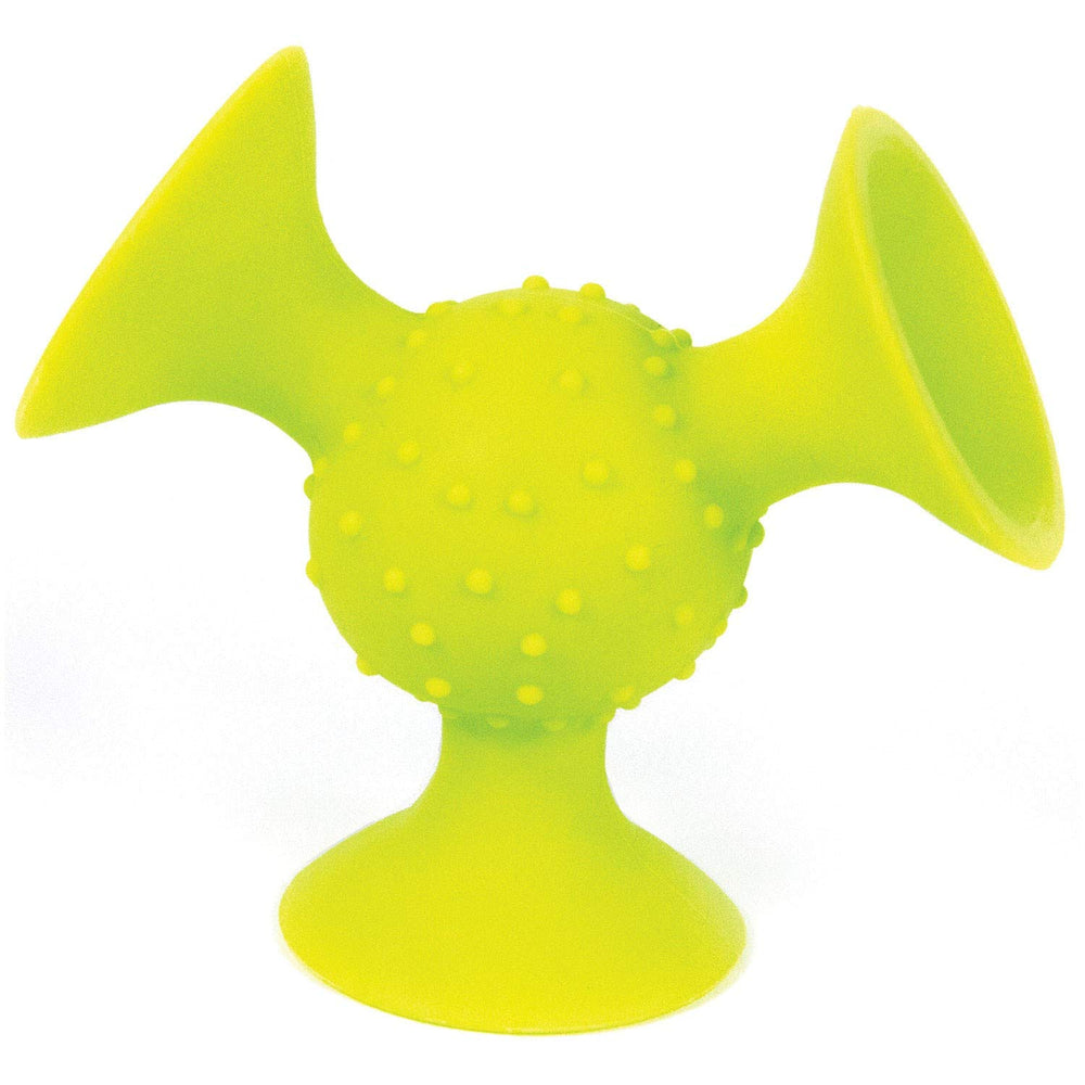 Fat Brain PipSquigz bundle rattle action provides tactile feedback during play