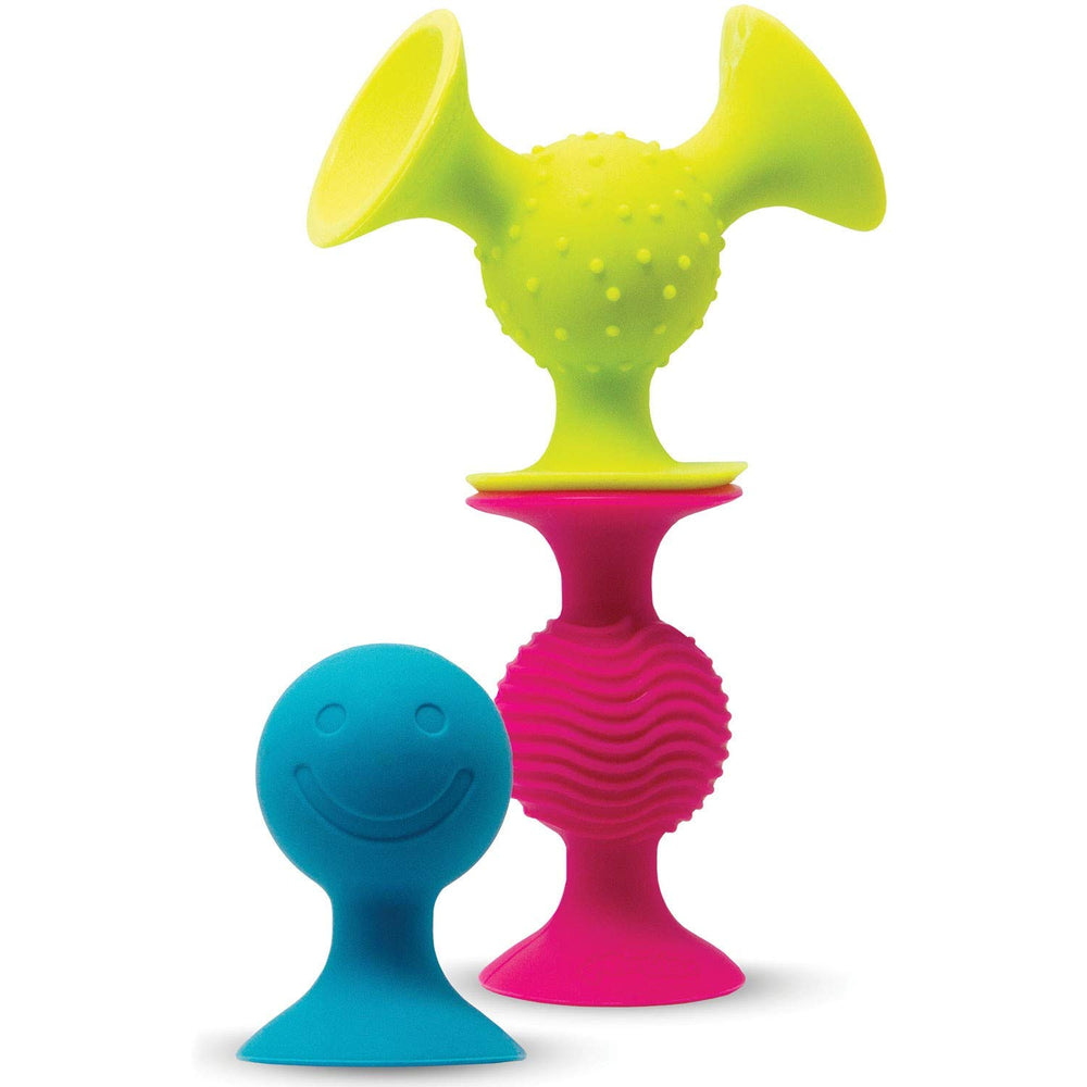 Fat Brain PipSquigz bundle textured silicone surfaces invite grasping and exploration
