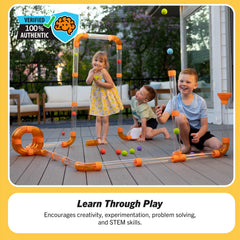 Air Toobz modular connectors enabling quick build configurations for kids
