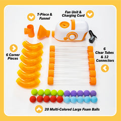 Rechargeable battery in Air Toobz for extended play sessions