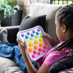 Different sized dimpl bubbles create varied popping experiences for all ages