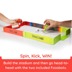 Foosbots figures ready for fast, interactive battles
