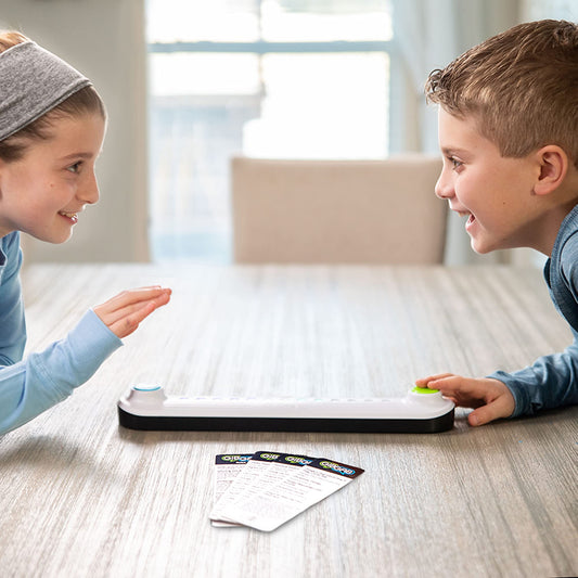 Fat Brain Toys GibGab category selection demonstrates topics that spark quick thinking during play.