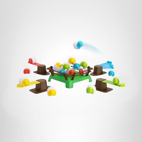 Fat Brain Toys Heap-O-Sheep table setup for quick play.