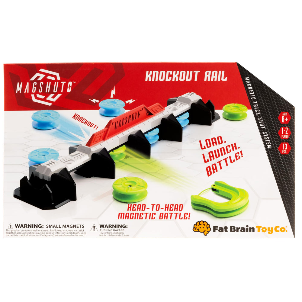 Fat Brain Toys Magshuto rail storage keeps launchers and pods organized