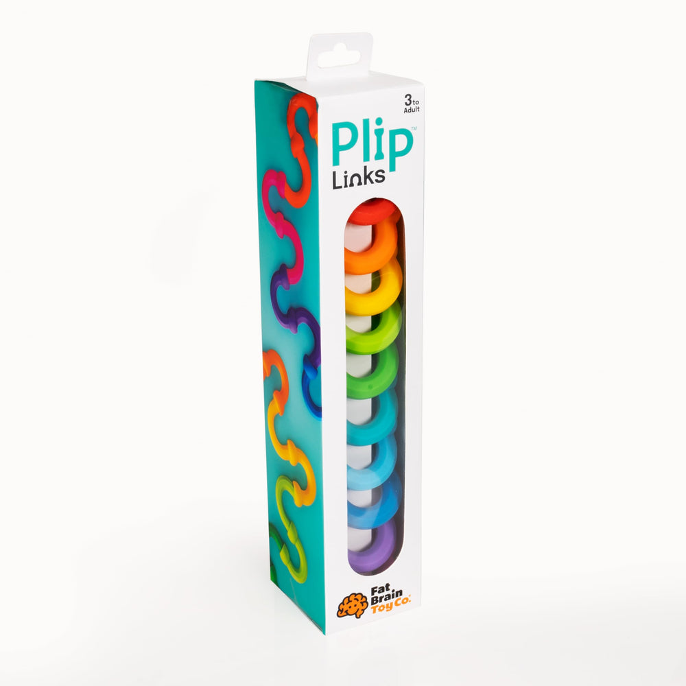 Fat Brain Toys Plip Links colorful-pieces in vibrant, inviting play setups.