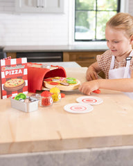 Fat Brain Toys Pretendables Backyard Pizza Oven Set kitchen tools for playful restaurant play