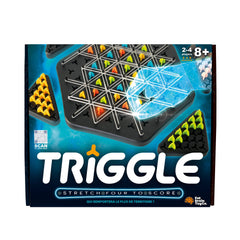 Fat Brain Toys Triggle board setup for family game night