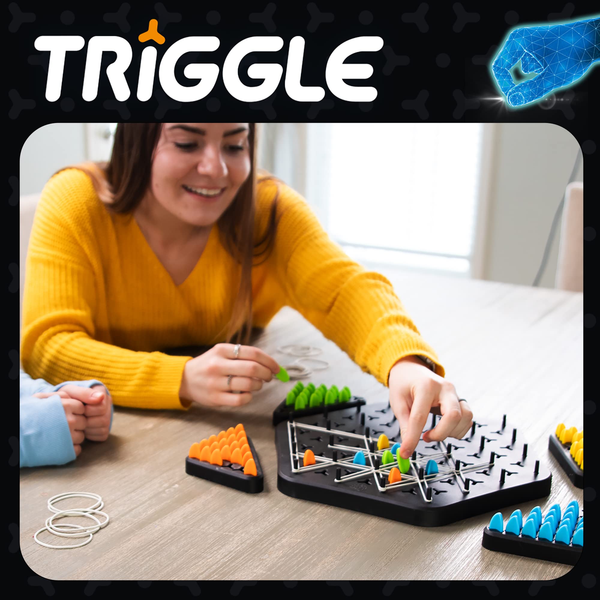 Fat Brain Toys Triggle family game night inspires indoor competition
