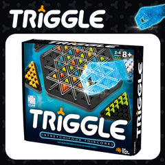 Fat Brain Toys Triggle rubber bands providing tension for triangles