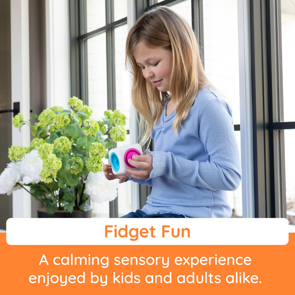 Fat Brain Toys Tugl Cube suitable for all ages, from toddlers to adults.