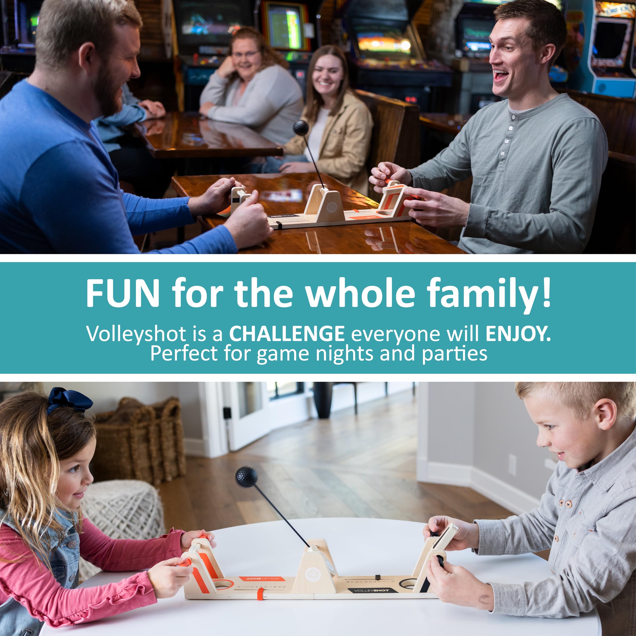 A fun, family-friendly option for casual gatherings and game nights