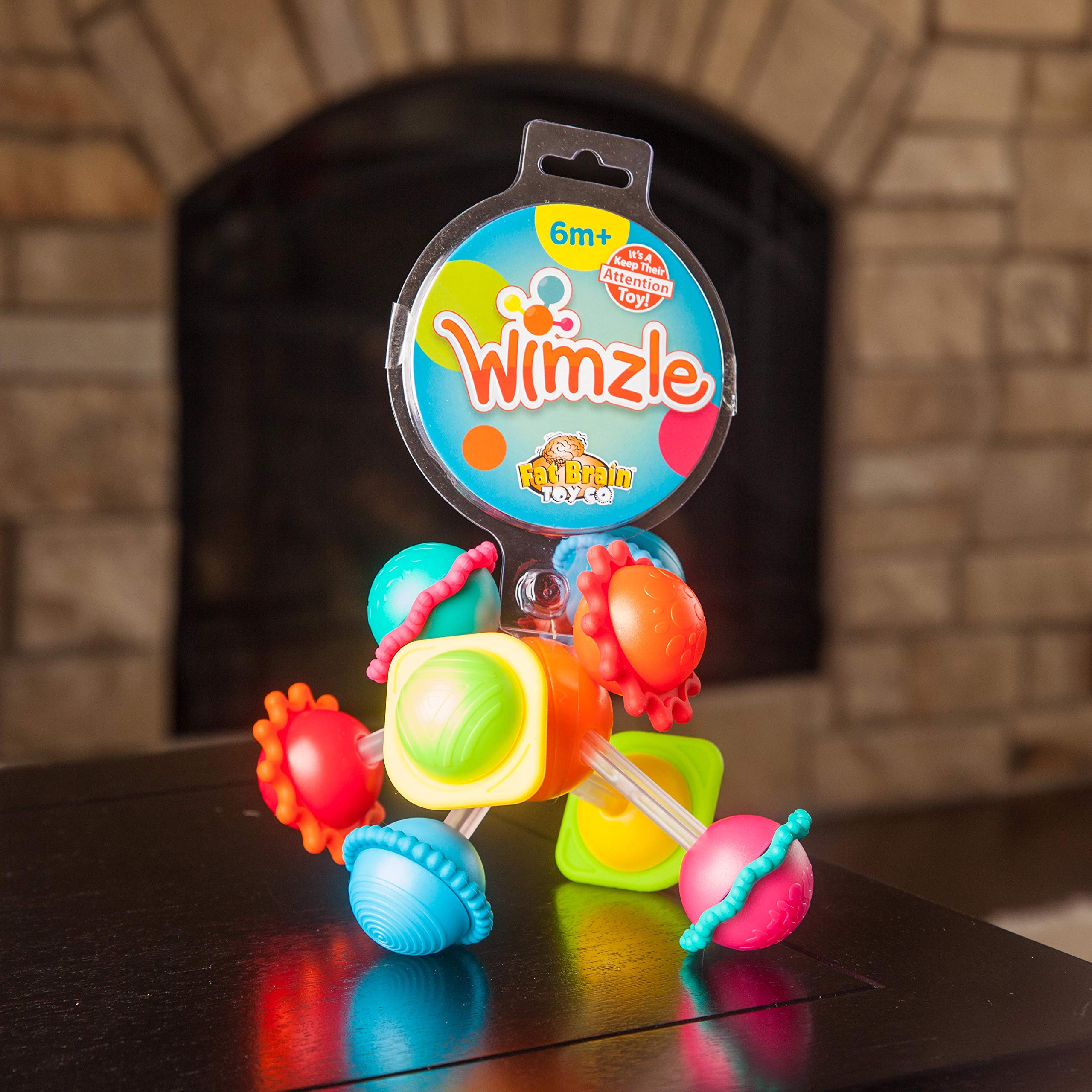 Wimzle supports sensory play and motor development through exploration