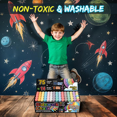 Fat Zebra Designs durable sticks resist breaks during outdoor art sessions.