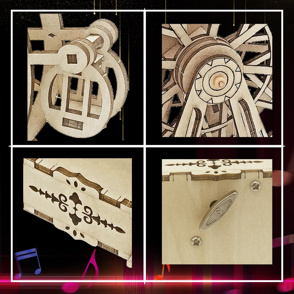 FAUCLY decorative puzzle display—eye-catching shelf centerpiece after completion.