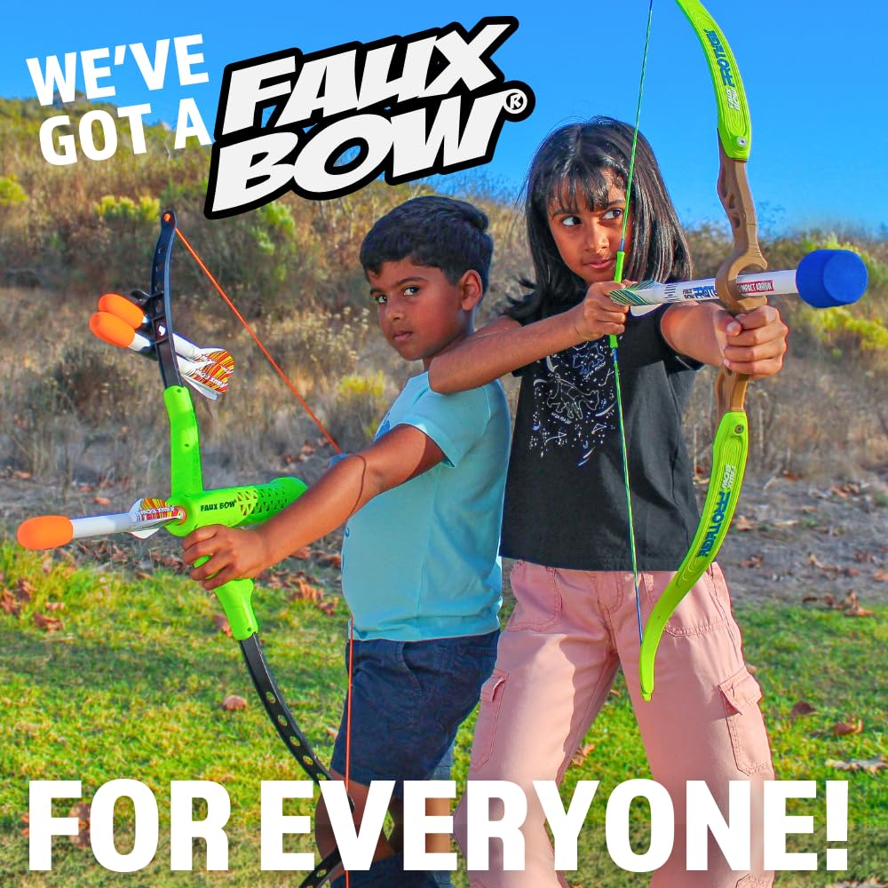 FAUX BOW arrow quiver keeps arrows organized and accessible