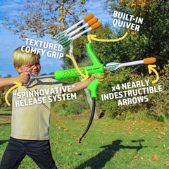 FAUX BOW foam-tip arrows designed for safe, fun play