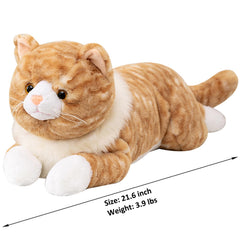 Fawowe cat weighted plush gift idea, a charming present for kids and adults alike