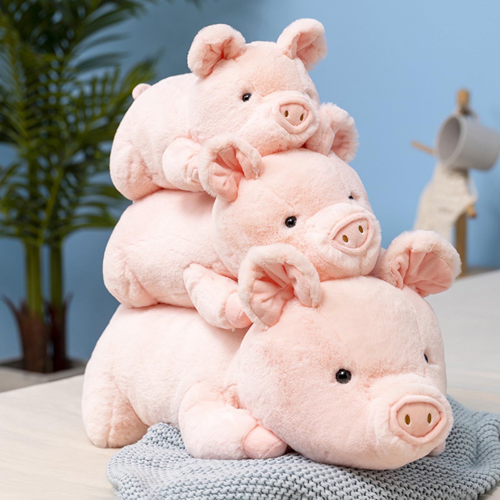 Fawowe weighted pig plush packaging vacuum compression