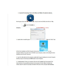 Fayle dance pad USB connection enables quick PC setup