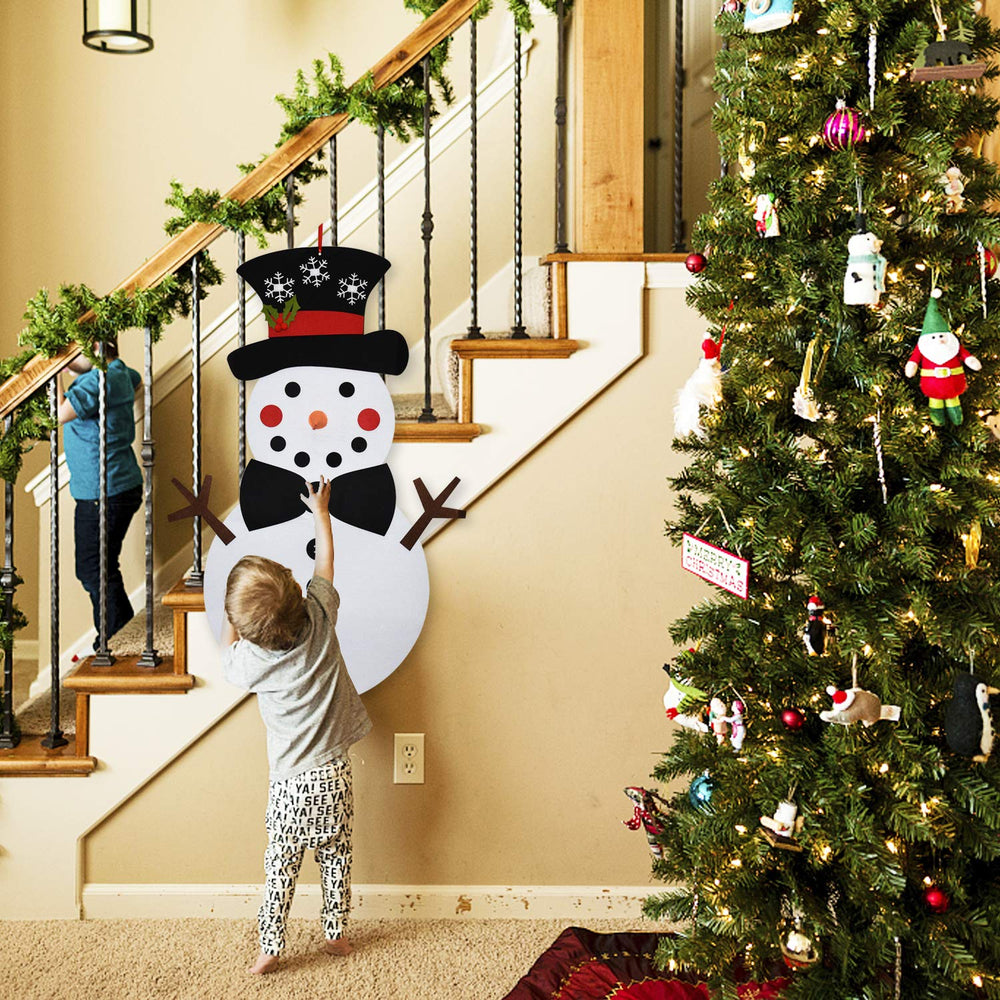Fayoo DIY Felt Snowman kids decorating friendly design encourages creativity