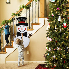 Fayoo DIY Felt Snowman kids decorating friendly design encourages creativity