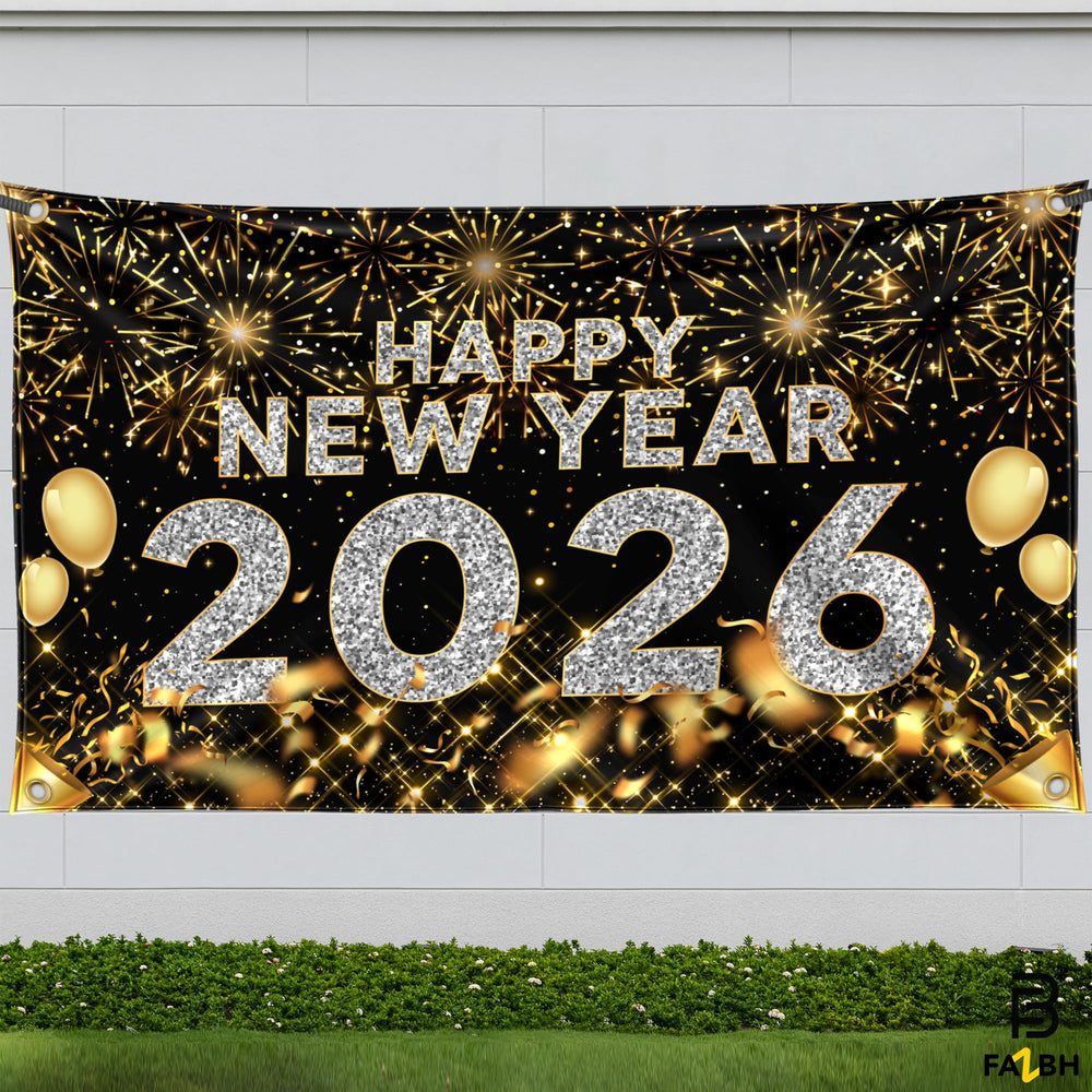 FazBh indoor-outdoor nye decor adaptable to diverse party spaces