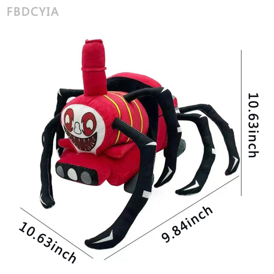 FBDCYIA Choo Choo Charles plush side view, ideal for display and collecting.