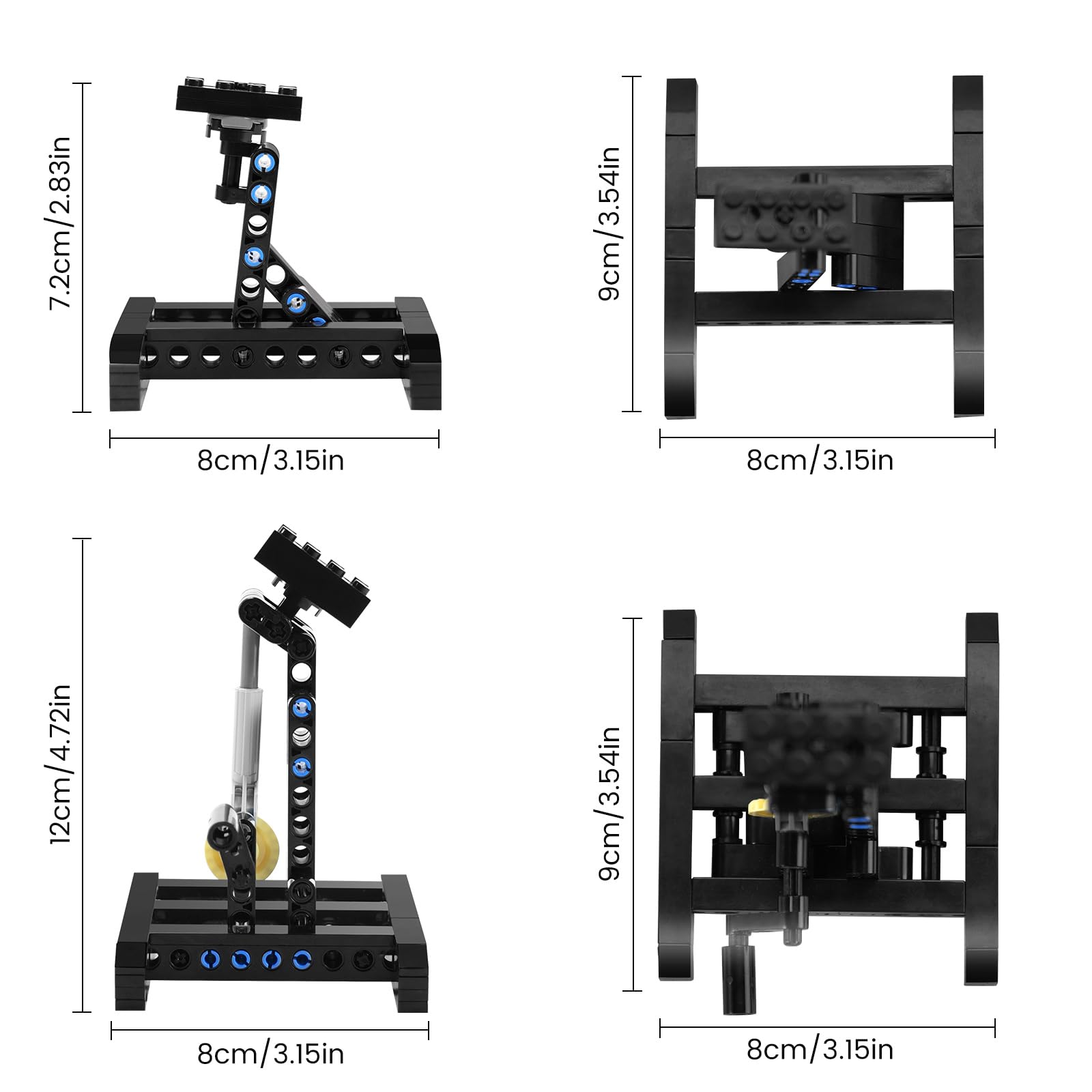 FCEYOUT display stand for Lego Mando N-1 Fighter 75325 showcases your build clearly.