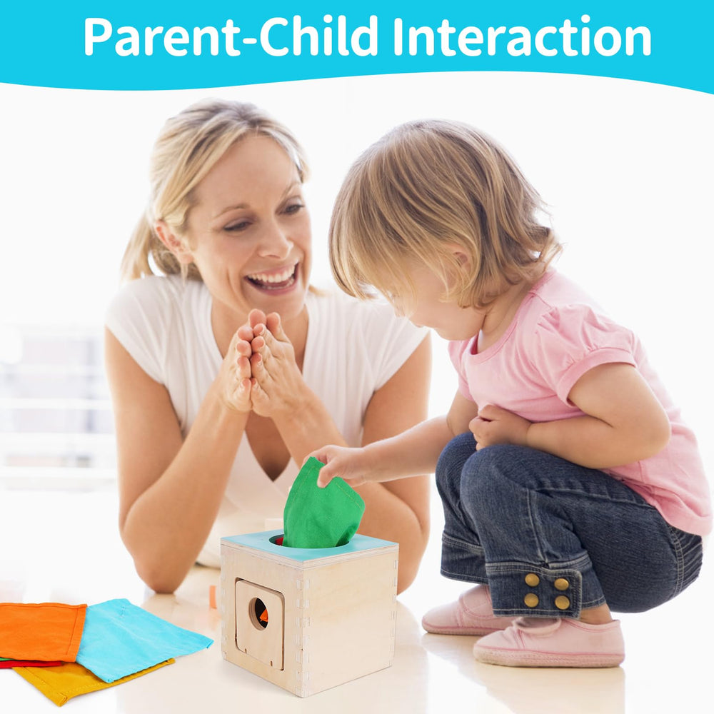FCSONU tissue box toy montessori inspired play encourages exploration