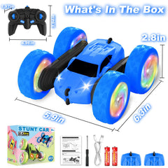 FDCTR blue double-sided shell resists flips and tumbles