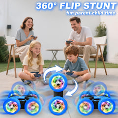 FDCTR LED-lit spins and 360° rotation during stunts