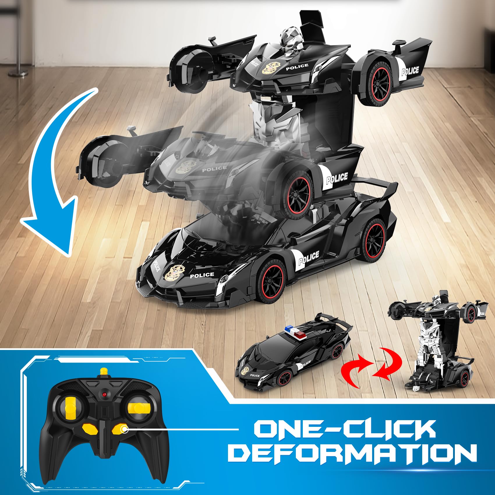 FDJ 24ghz-remote-control ensures interference-free multiplayer racing.