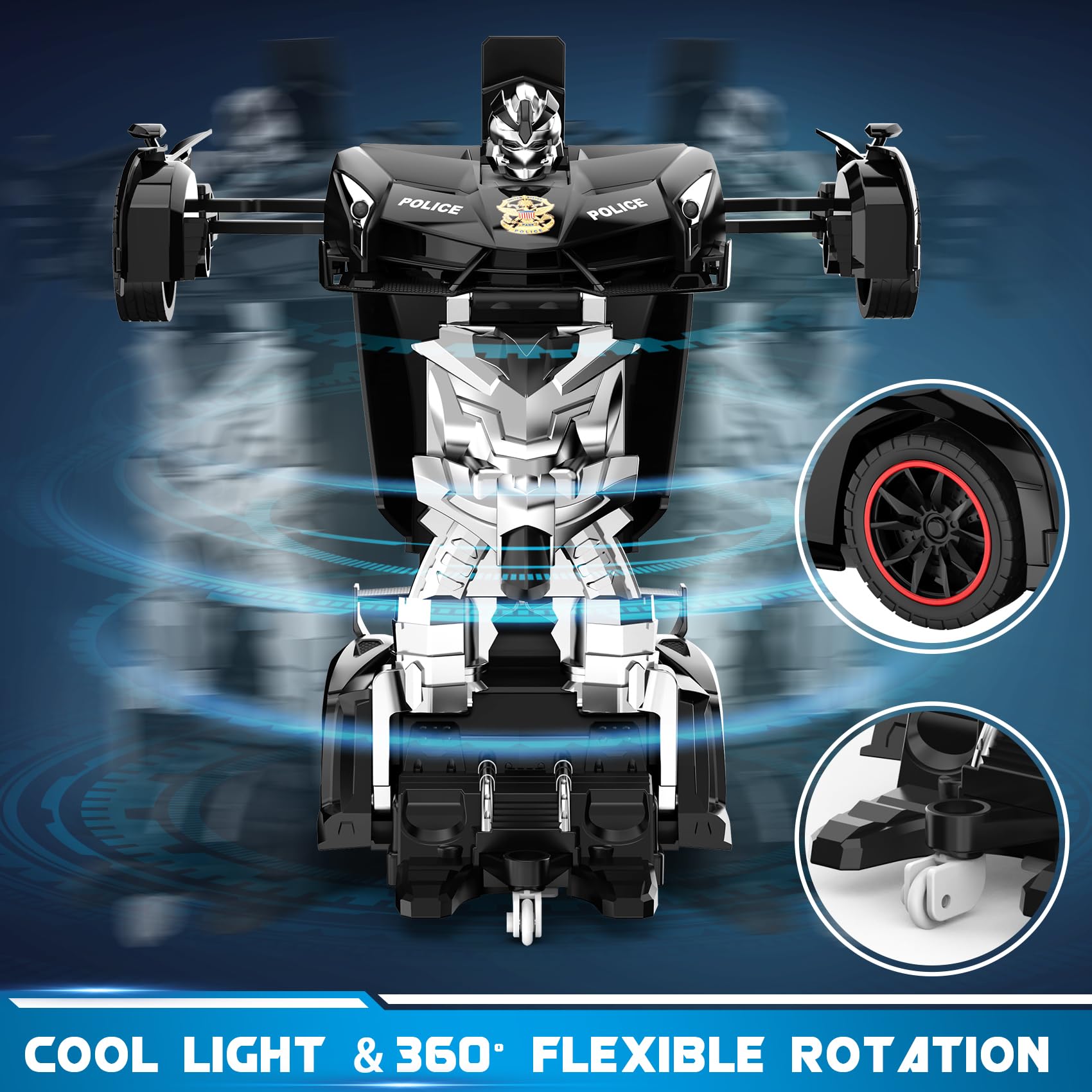 FDJ 360-degree-drift enables dynamic spins in tight spaces.