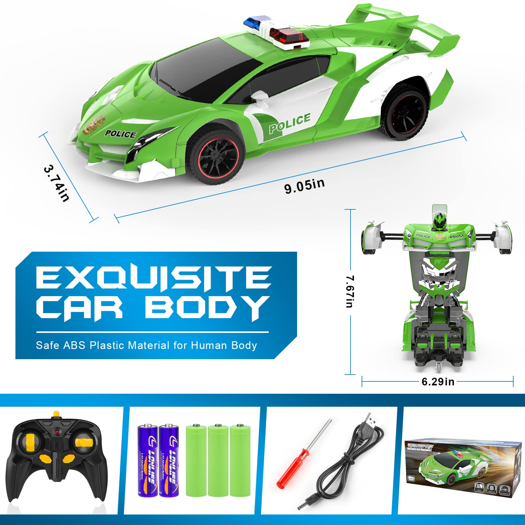 FDJ durable ABS plastic shell resists drops during busy play sessions.