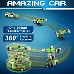 FDJ RC car morphs into robot mode for seamless play transitions.