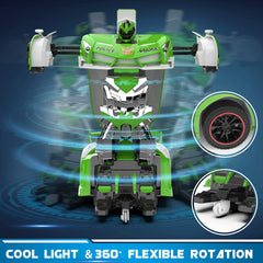 FDJ two-in-one toy car performing drift and race actions.