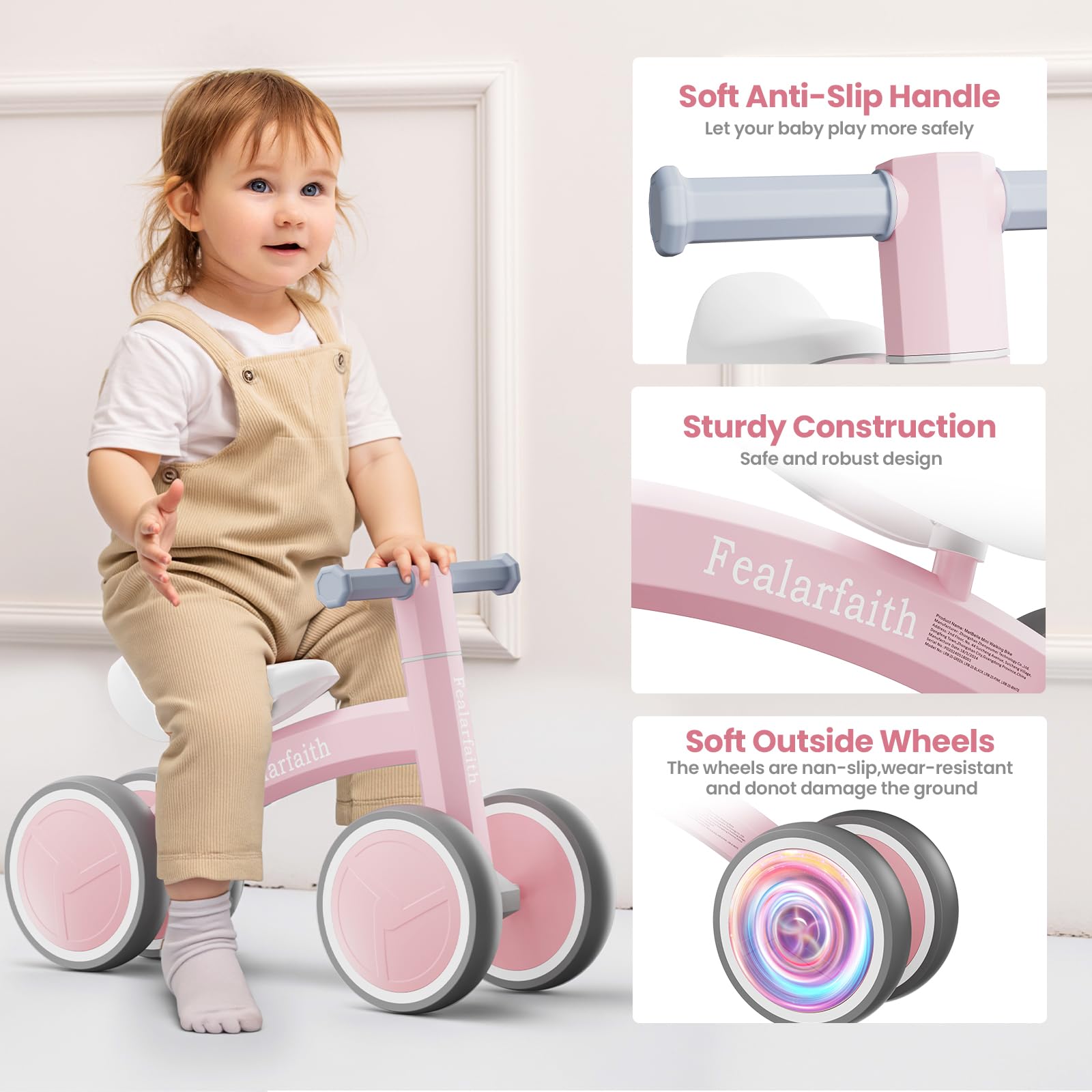 Fealarfaith first birthday gift that builds early balance and confidence
