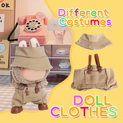 FEAYEA 17cm doll clothes set 2 dress offers vibrant colors for photos