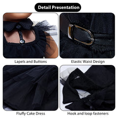 FEAYEA 18-inch doll belt set defines the waist for a polished look.